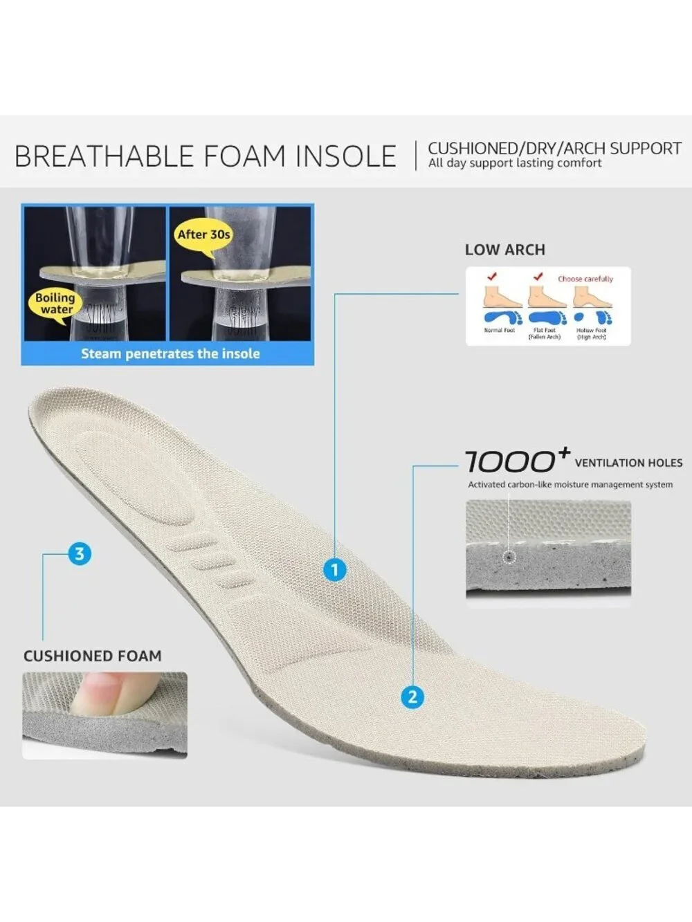 Women's Taupe Lug Walking Arch Support Non Slip Breathable Upper Sneaker Shoes